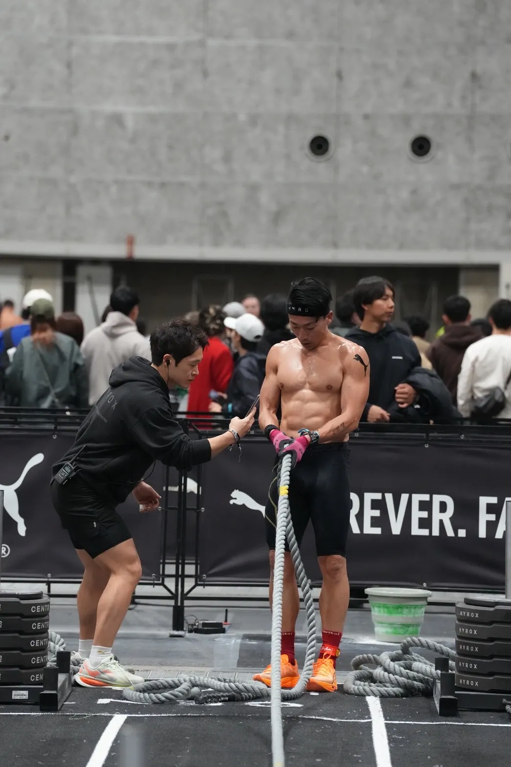 整ったフィジーク